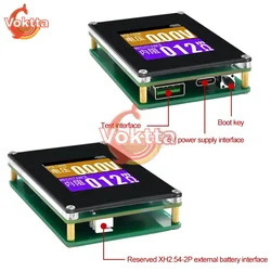 TS235 DC5V Digital Voltmeter Automatic Voltage Internal Resistance Tester AC 4-wire Lithium Battery Internal Resistance Tester