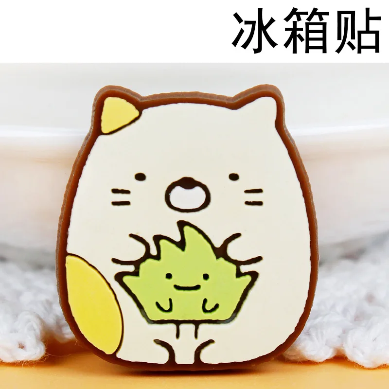 Cute Cartoon Drawing Board Silicone Magnet Mini Refrigerator Home Decoration Sticker Magnets Fridge Souvenir Whiteboard Magnets