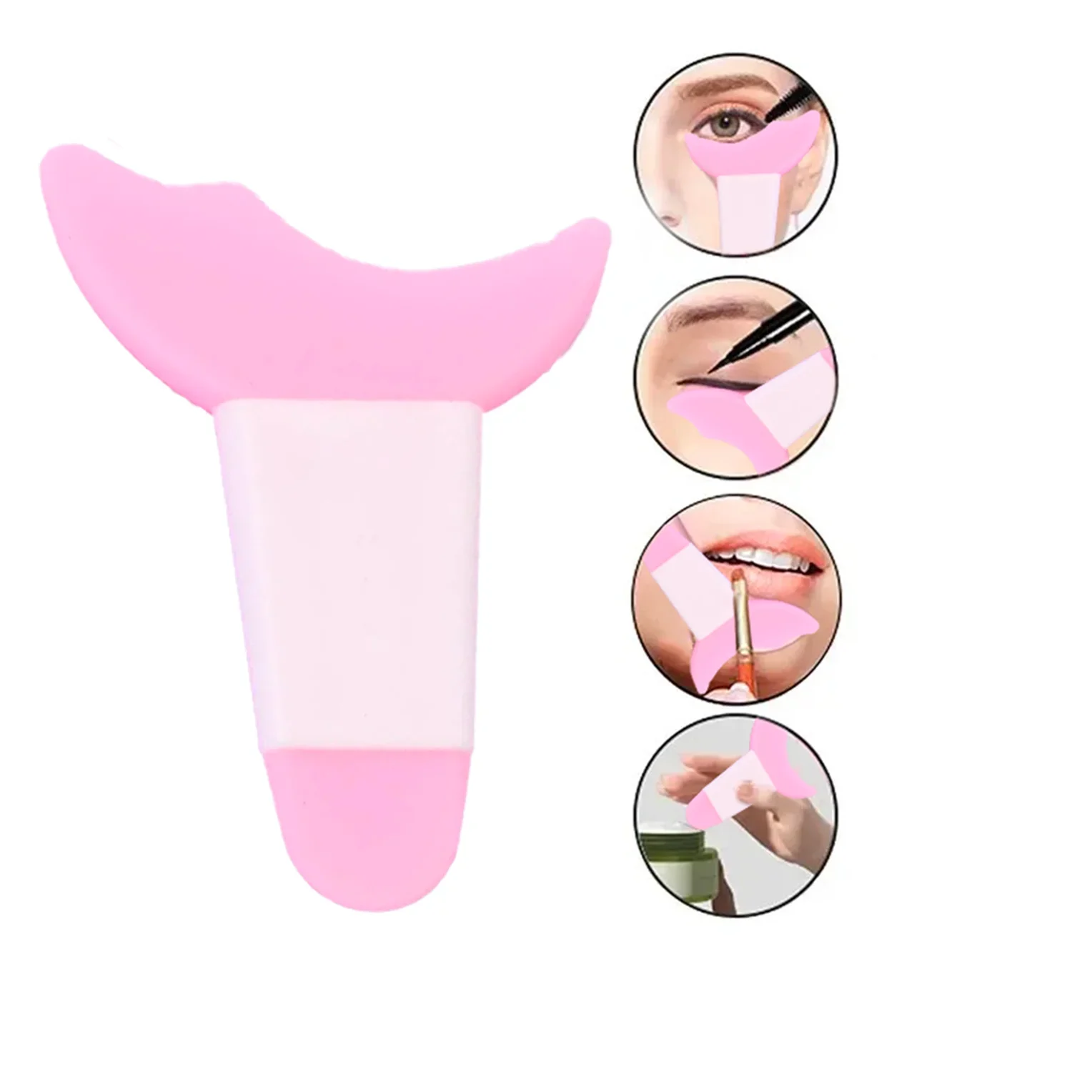 أداة استنسل تحديد العيون من السيليكون - دليل مكياج العيون المجنح، قابل لإعادة الاستخدام، سهل للمبتدئين، معتمد، صديق للبشرة، آمن للجنسين #6