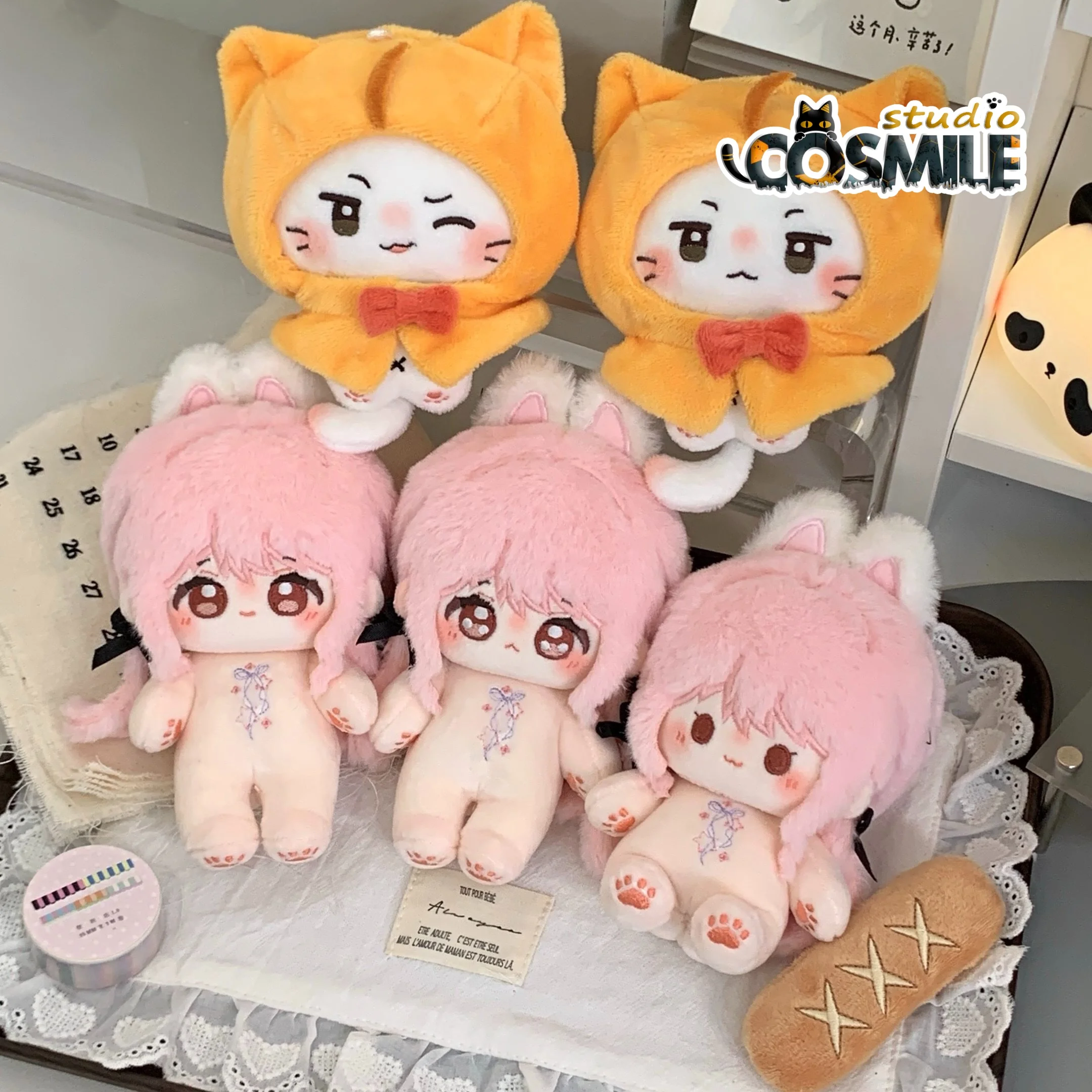 

Momo Neko Cat Infinity Nikki ルニキ Stuffed Plushie Plush 10cm Doll Body Toy Keychain Backpack Charm Gift