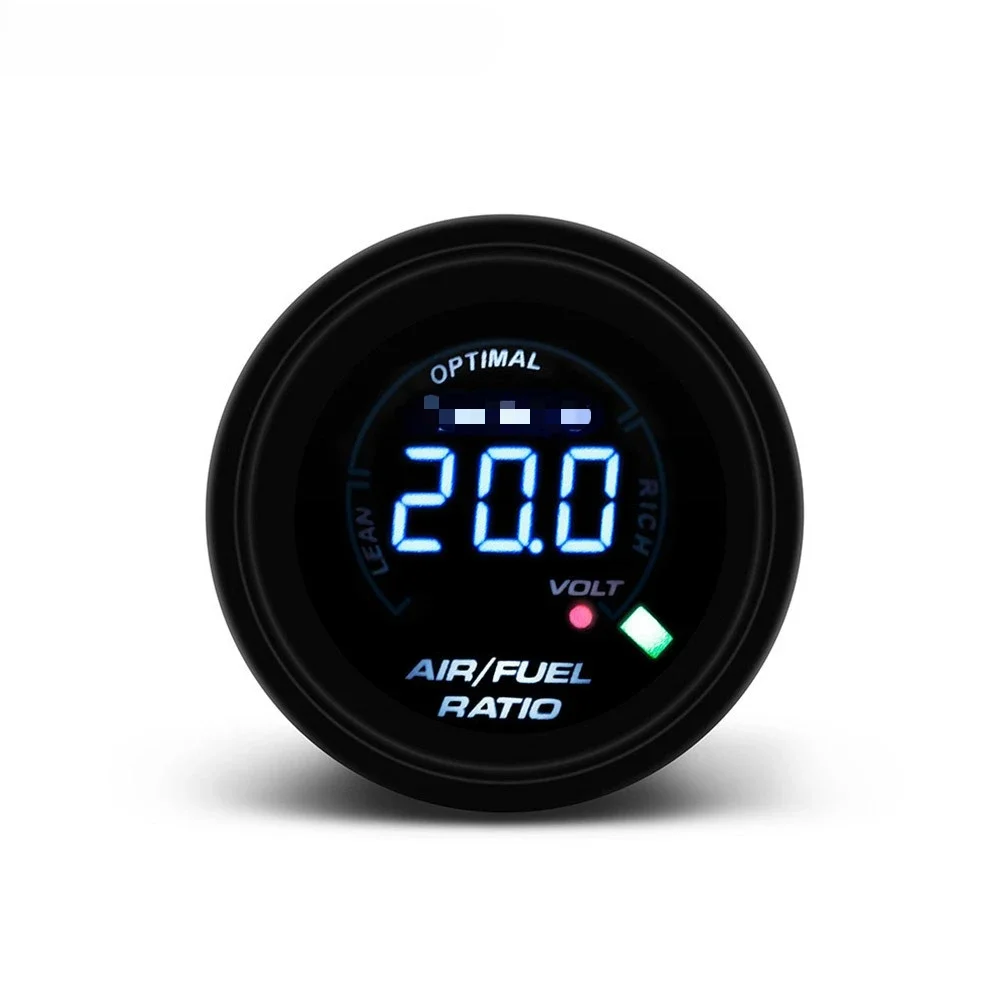 

Car Meter Air-fuel Ratio Gauge LED Scale+digital Display 2-in-1 52MM Racing Specific Instrument Head Up Display Universal