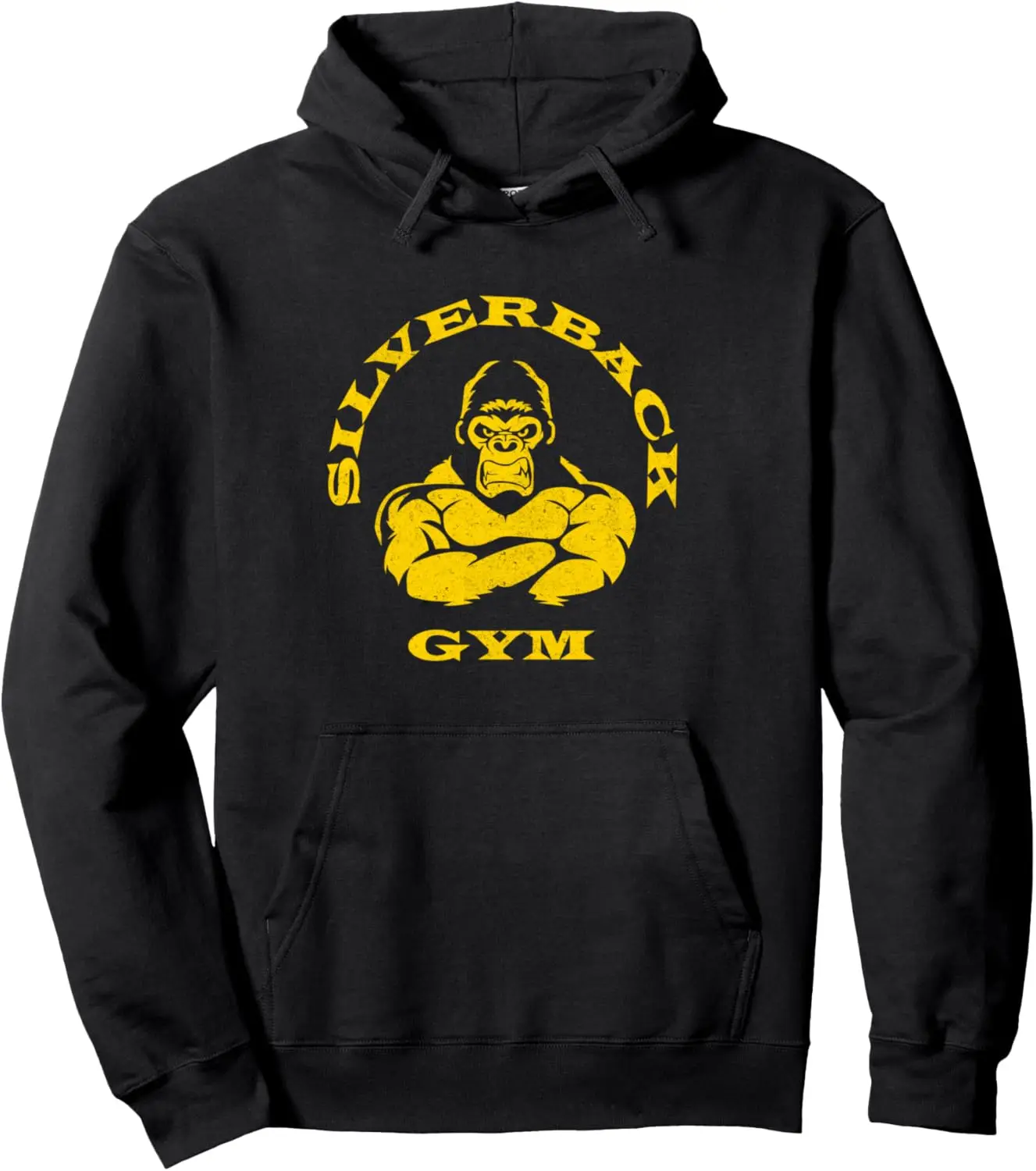 Silverback Gorilla Gym Apparel Powerlifting, Strongman Sudadera con capucha Mujeres Hombres Ropa Sudadera personalizable