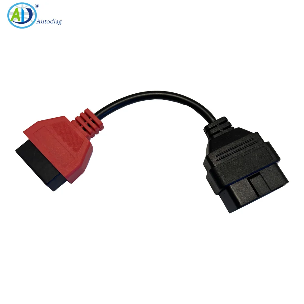 FiatECUScan Auto OBD2 Connector Diagnostic Adapter Cable for Fiat ECUScan and Multiecuscan for Fiat Alfa Romeo and for Lancia