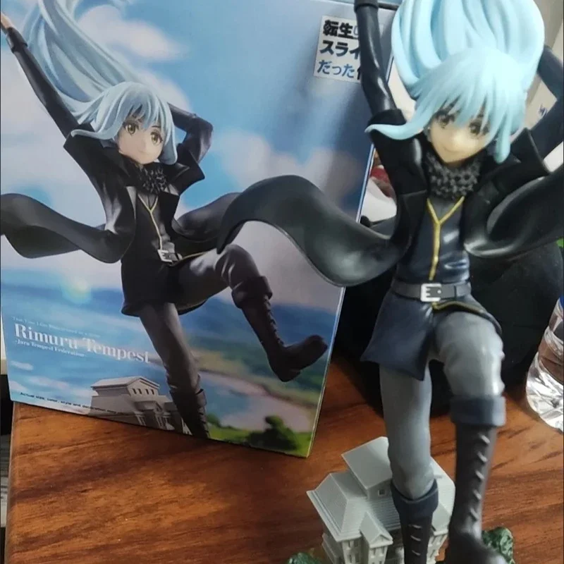 Figurki dekoracyjne na biurko Rimuru Tempest, japońskie Bandai Banpresto, figurki akcji z komiksów, figurka z anime That Time I Got Reincarnated As A Slime.