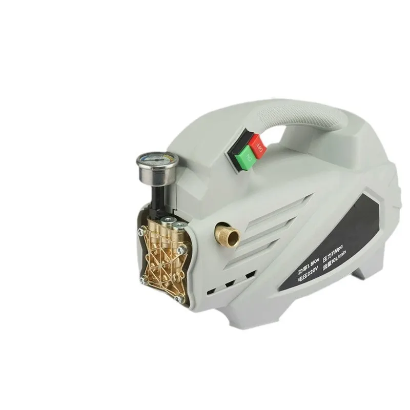 Household 220V1.8KW high pressure washer, household portable car washer