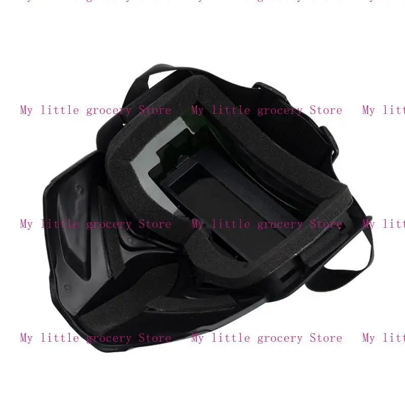 D5BD HEAT HEAT WELDING Mask Auto Auto Menyesuaikan Lensa Lensa Cakupan Penuh Pelindung Helm Lepas Lapisan Fleksibel