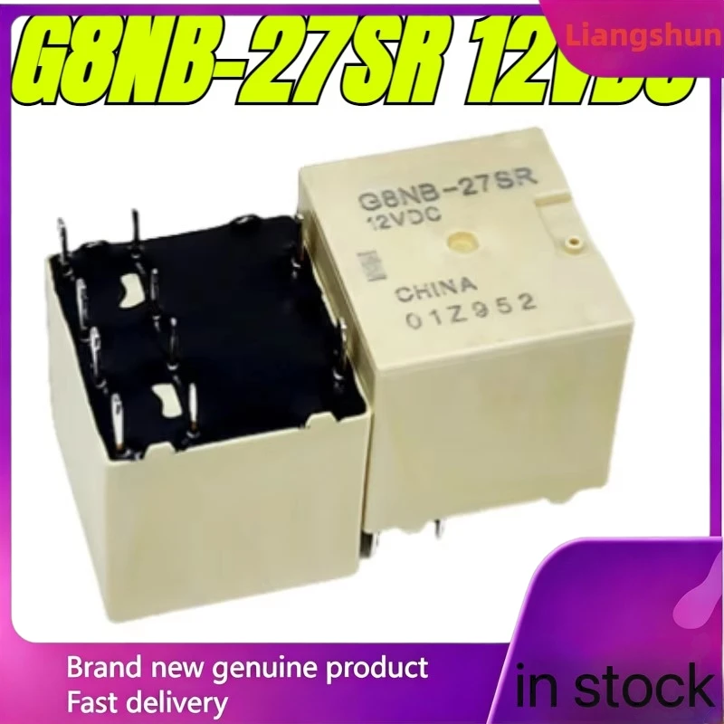 New 5pcs/lot  100% original genuine relay:G8NB-27R 27SR 17R 17SR 12VDC G8N-17HR 1L Automotive relay