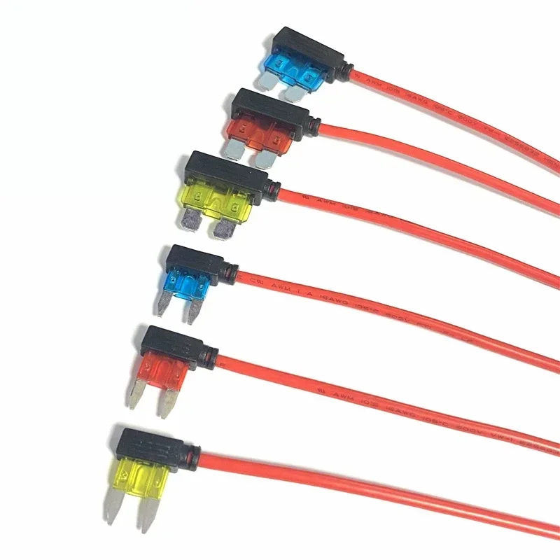 12V 5A 10A 15A 20A portafusibile per auto adattatore per rubinetto a circuito aggiuntivo Micro Standard ATM APM Blade MINI dispositivo di sicurezza