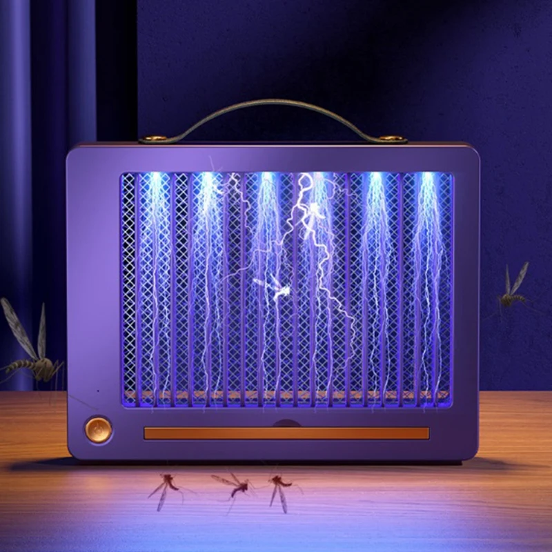 صاعق صاعق كهربائي داخلي ، 2000Mah صاعق صاعق قوي للعث ، ذباب الفواكه ، صاعق/مزيل لعلة المرآب