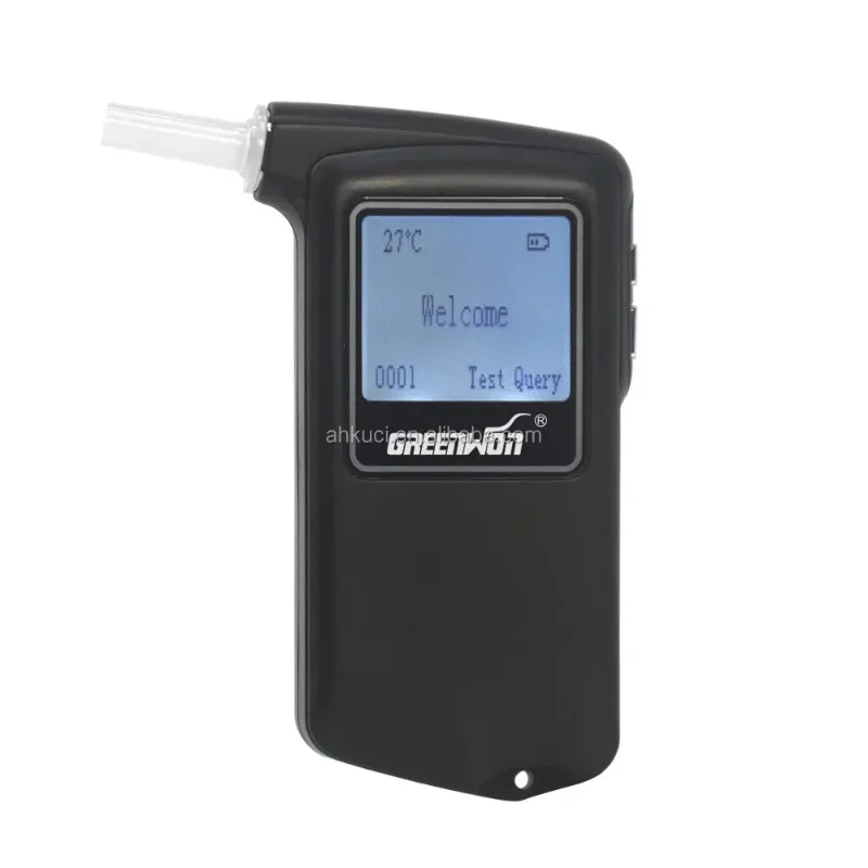 Professional Accuracy Fuel Cell Sensor Car Safety Digital Breathalyzer Alcohol Tester, AT-868F