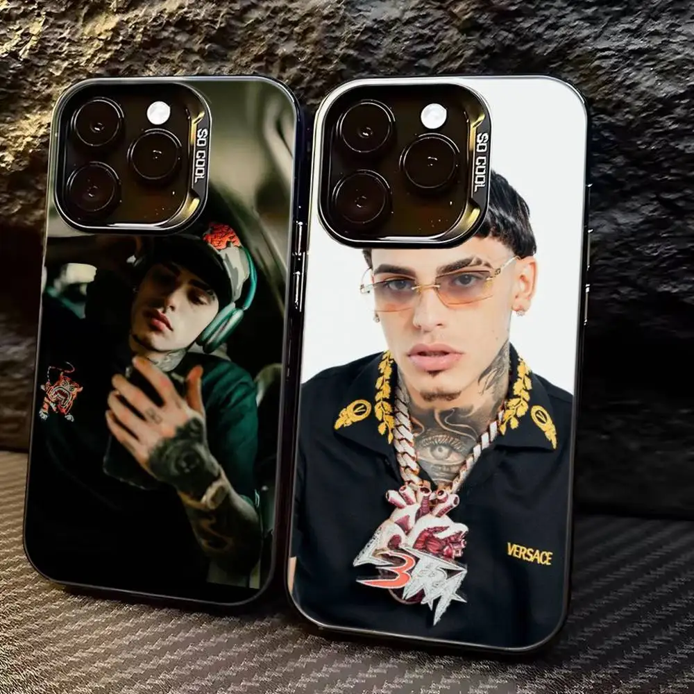 Popular Singer L-luar La L Phone Case For iPhone 17,16,15,14,13,12,11 Plus,Pro Max,XS,Colorful Silver Phone case Funda Cover