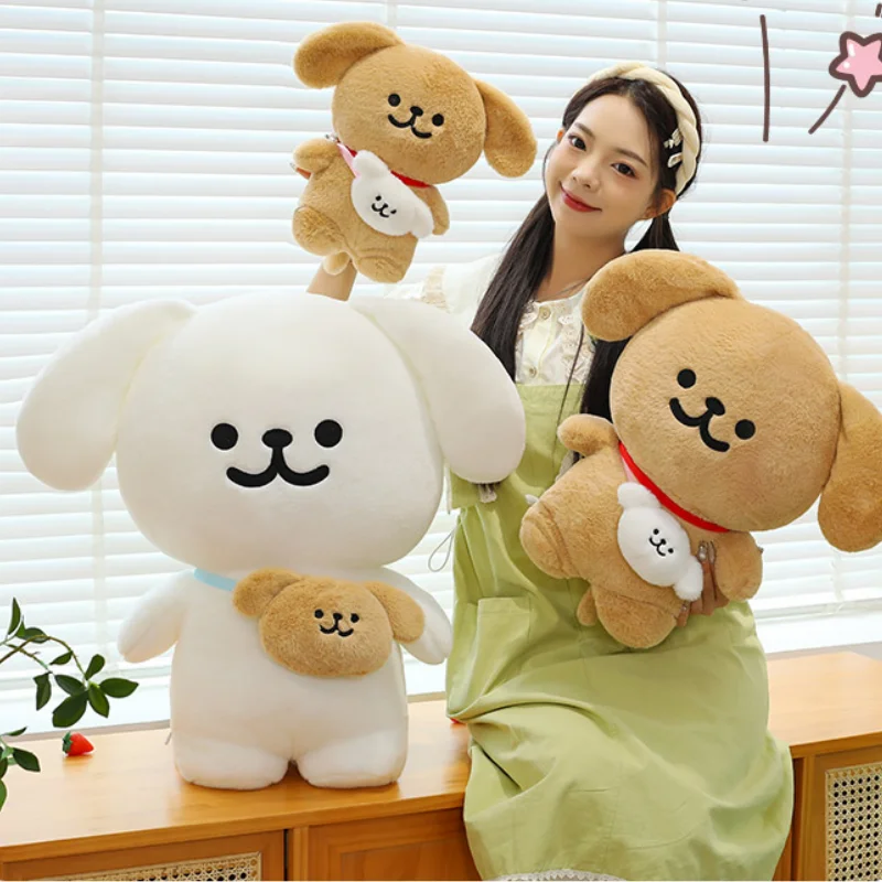 

Maltese Cartoon Anime Plush Backpack Stuffed Doll Kawaii Room Decor Pillow Ornament Children's Gift Soft Toys Furry Friends