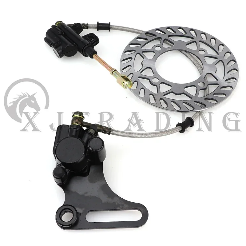 Conjunto de freio a disco traseiro para motocross, 15mm, cilindro de pinça para 110cc 125cc 140cc crf xr ssr dirt pit bike, acessórios para motocicletas