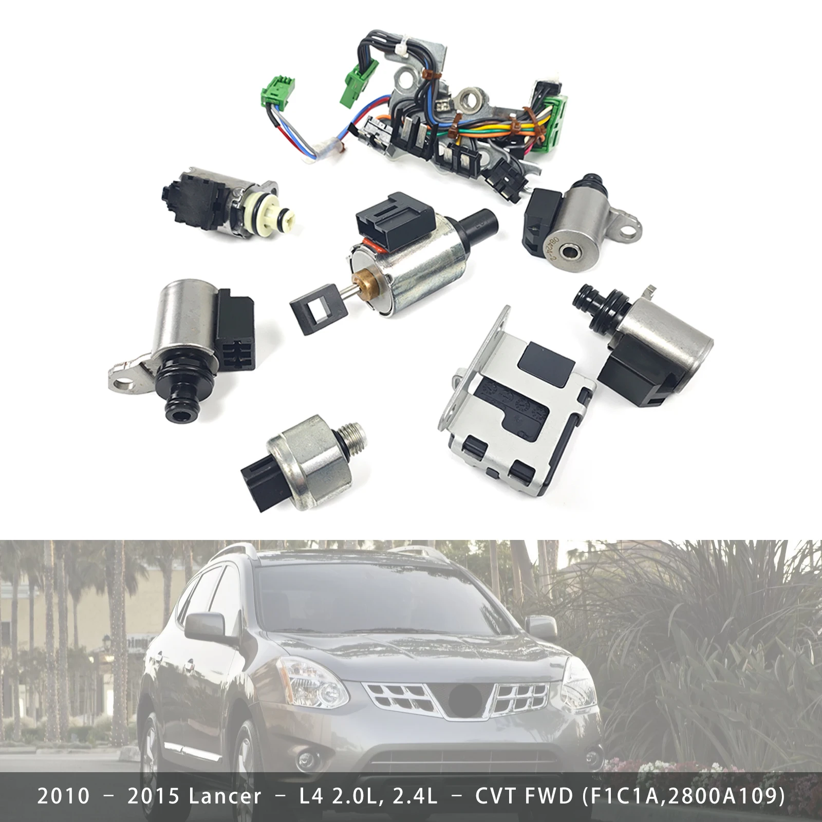 

Artudatech CVT Transmission Solenoid Valve Kit JF011 One Senor For Nissan Rogue L4 2.5L