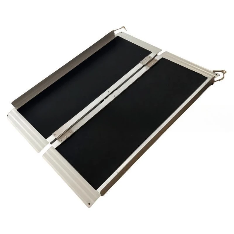 

Aluminum alloy folding barrier-free electric vehicle outdoor cart, up and down steps, ramps, wheelchair ramps