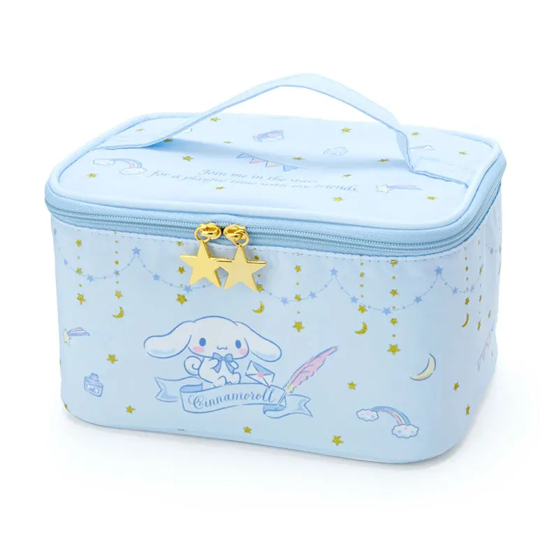 Sanrio My Melody Cinnamoroll Cosmetic Bag Cute Kuromi Zipper Large  Women Travel Make Up Toiletry Bag Washing Pouch Pouch