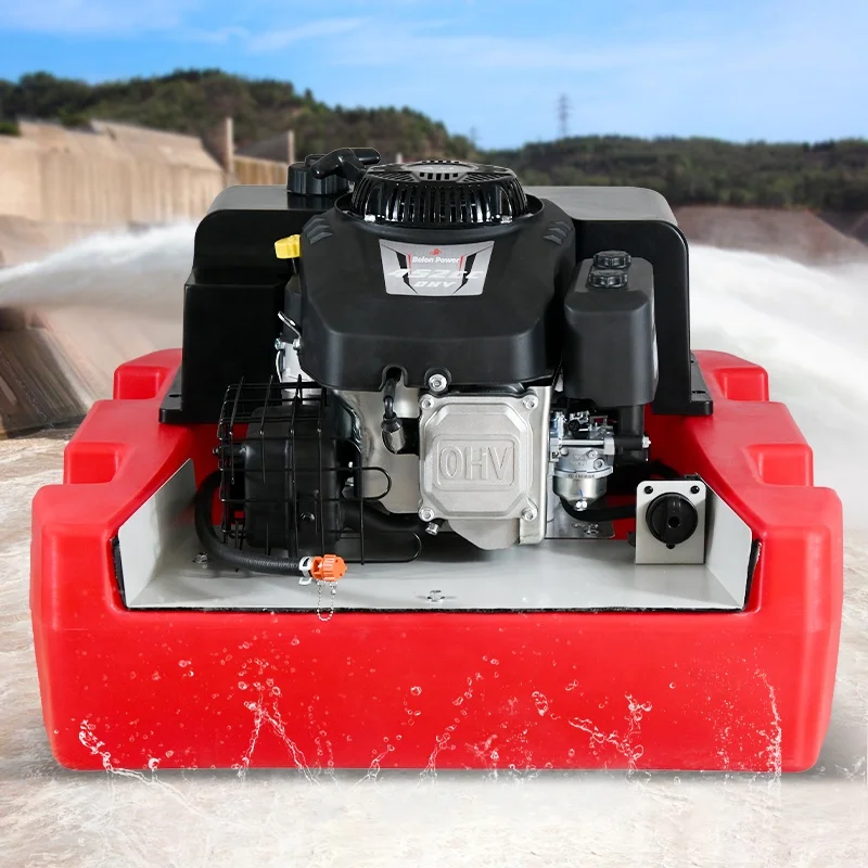 

2025 Новые заводские продажи, высококачественный портативный пожарный аварийно-спасательный пожарный насос, индивидуальный пульт дистанционного управления, плавающий лодочный насос