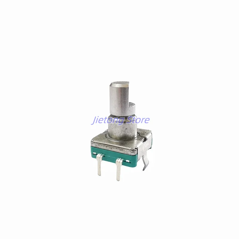 2pcs EC11 Rotary Encoder Potentiometer With Push Button 30 Position Code Switch 5pin 12.5mm Half Shaft