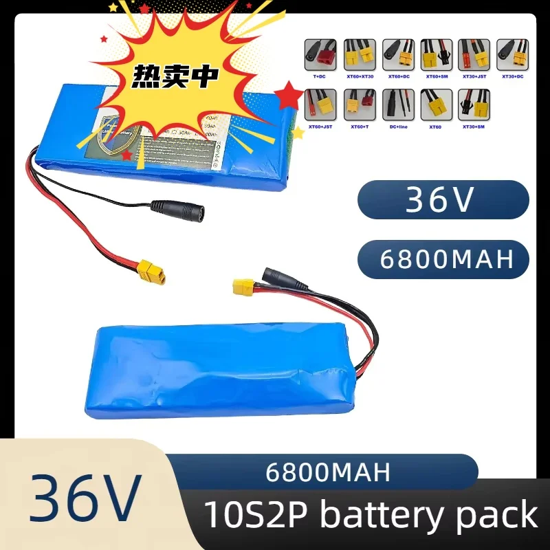 10S2P battery pack 36V 6800mAh 36V Electric Scooter Lithium Battery 500W Electric Scooter 42V 10S2P
