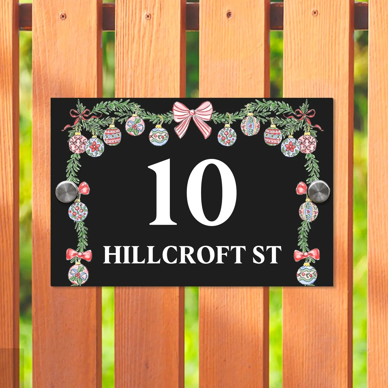 

Изготовленная на заказ подставка для дома из нержавеющей стали, темно-серый цвет — цветочный дизайн, современная адресная вывеска, маркер для садового декора