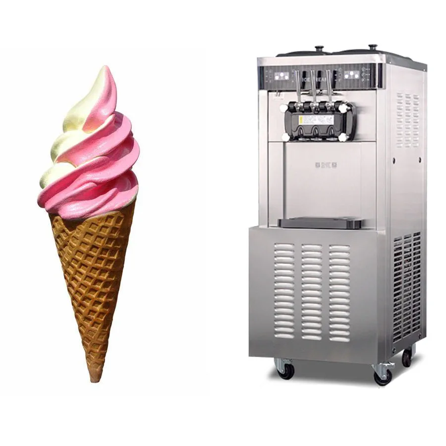 Soft Ice Cream Machine  Hard Ice Cream Machine Frozen Ice Cream Maker