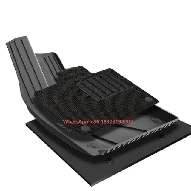 

2024, индивидуальные автомобильные коврики из натуральной кожи для электромобилей VW ID4 6 7 Benz Lixiang Auto Li