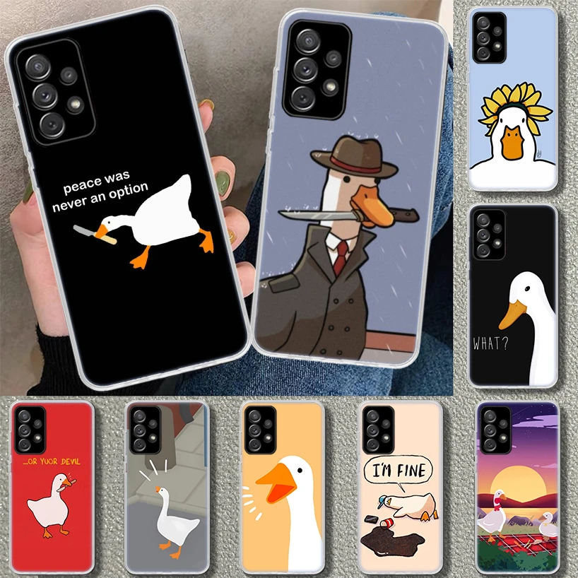 Cartoon Cute Goose …
