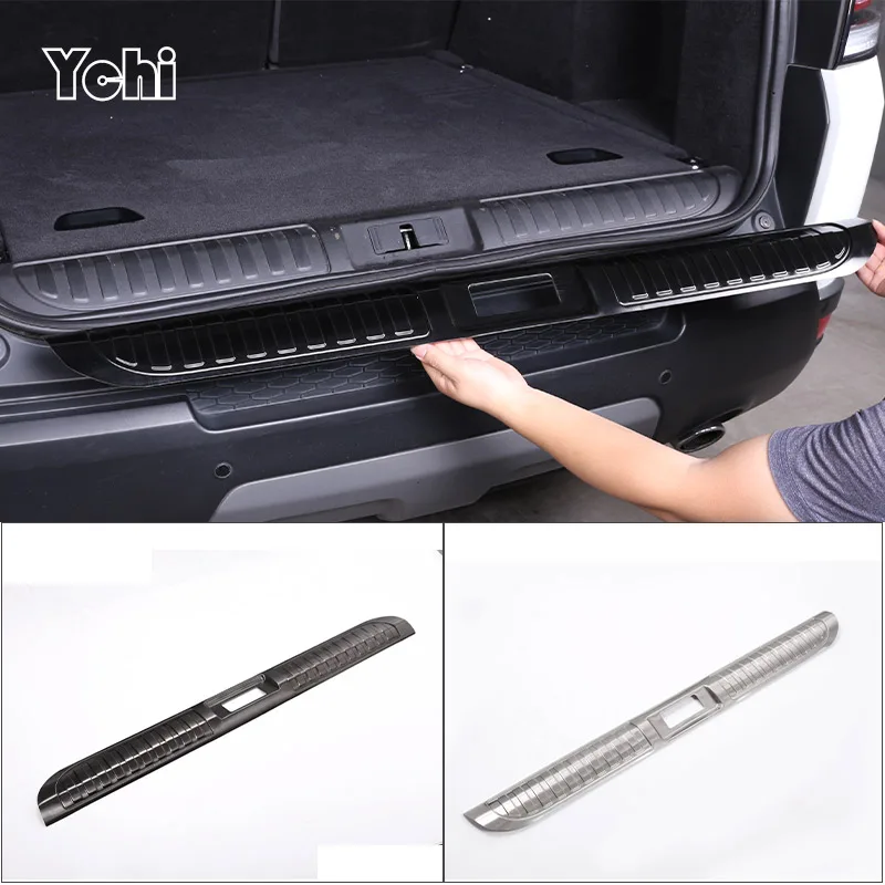 

For Land Rover Range Rover Sport 2014-2021 Car Rear Bumper Foot Plate Trunk Door Sill Guard Protector Cover Trim Accessories