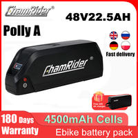 Downtube Battery Polly A Chamrider 48V Ebike Battery 21700 Cell Electric Bicycle Battery 22.5AH 50A BMS 500W 1000W
