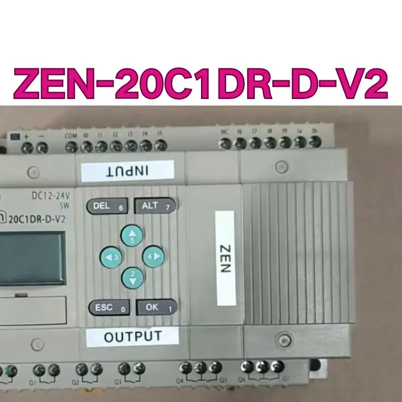 

BC The second-hand ZEN-20C1DR-D-V2 PLC controller tested OK and its function is intact