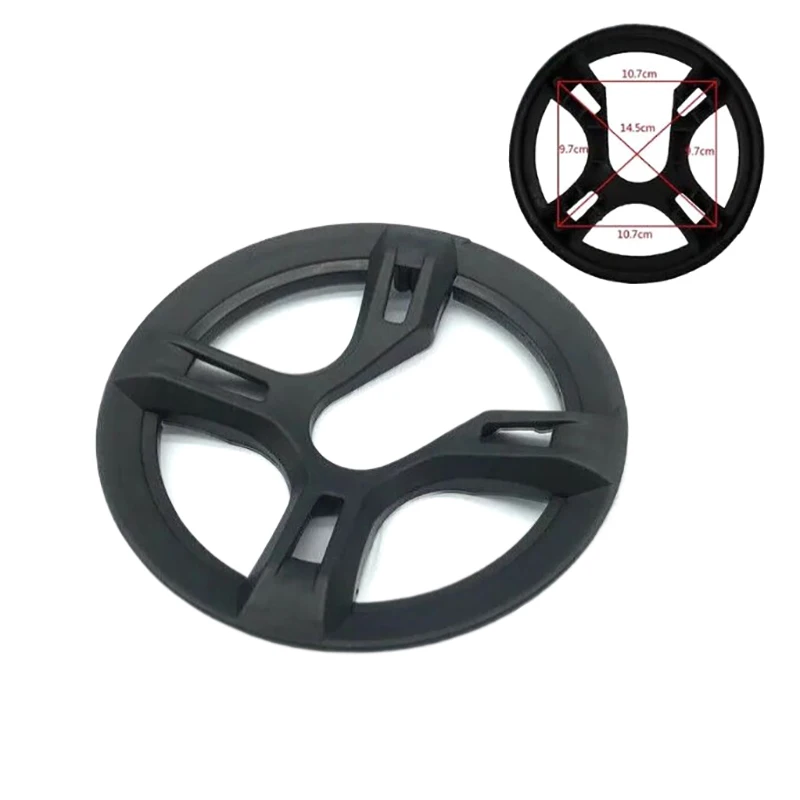 Protector de Cadena de Bicicleta de Alta Calidad, Práctico, Resistente y Duradero para Exteriores, Protector de Bielas de 4 Orificios, Protección para Bicicleta de Montaña