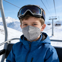 10-100pcs Kids Mask Dust Masks KN95 Mask Child Disposable Full Face Masks Non-woven Fabric Facemask Virus Mouths Fpp2 Covers