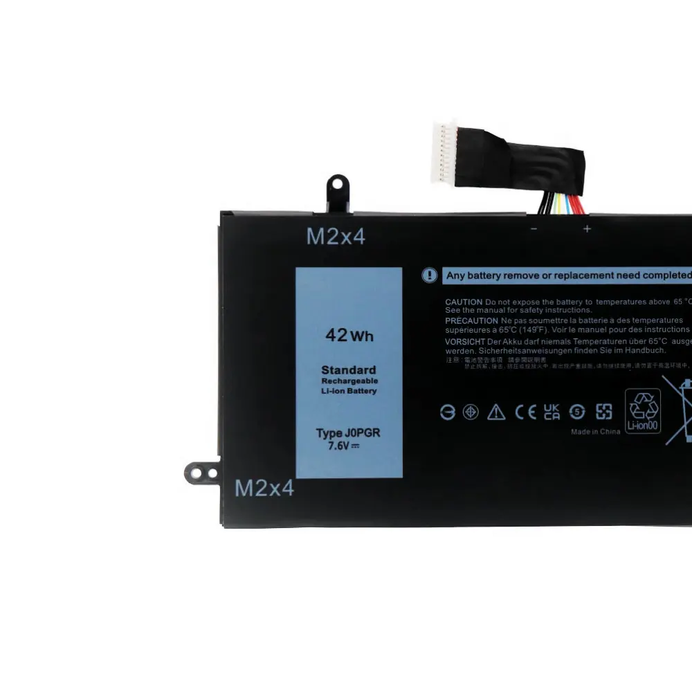 7.6V 42Wh J0PGR JOPGR 0FTH6F For Dell Latitude 12 5285 5290 2-in-1 T17G 0J0PGR 1WND8 X16TW 0X16TW Laptop Battery