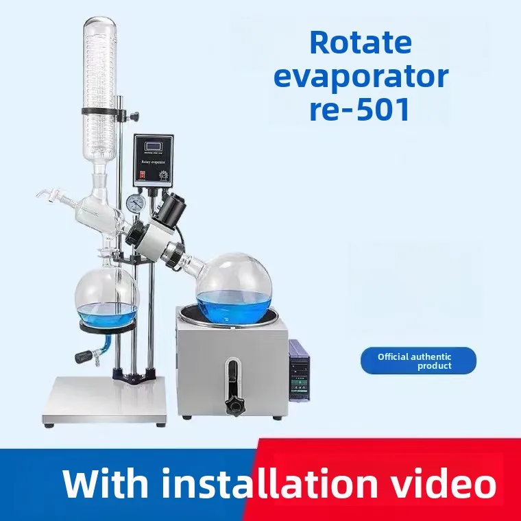 2L Rotary Evaporator Lab Distillation Crystallization Concentration Purification Tool Kit Set