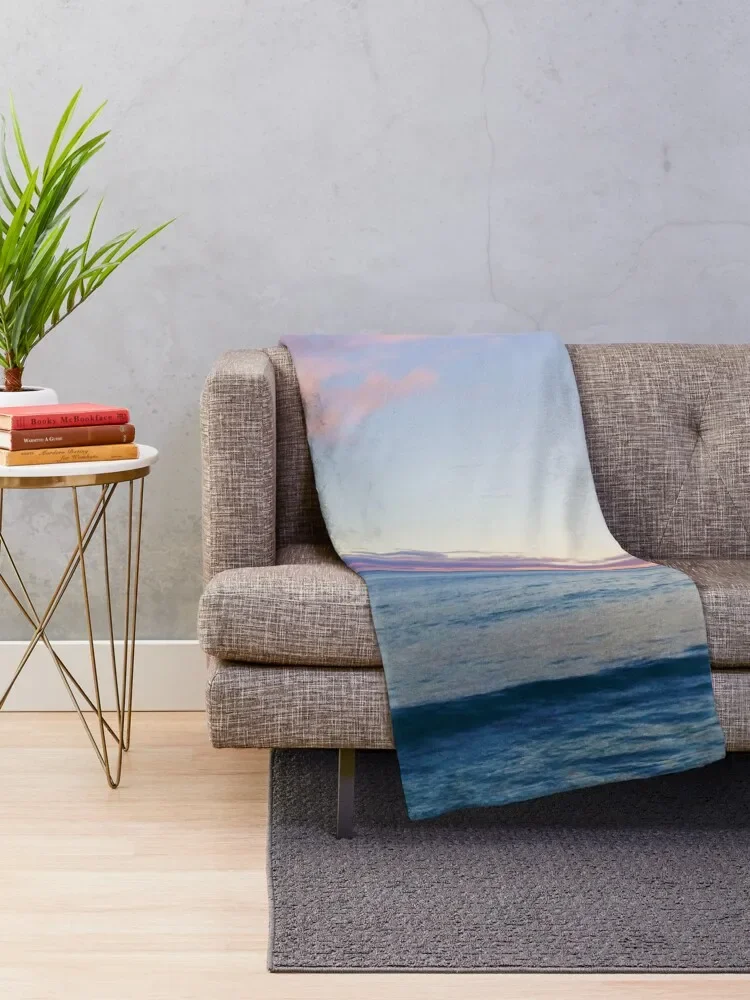 Surfin in a Pastel Dream - Honolulu, Hawaii Throw Blanket Soft Tourist Moving manga Blankets