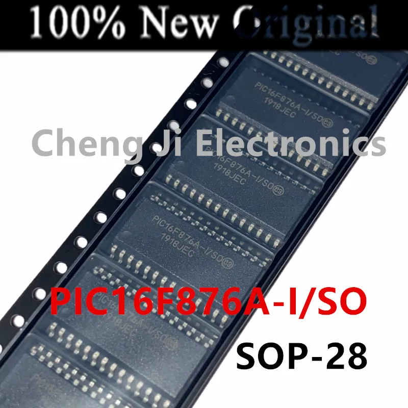 2-5PCS/Lot   PIC16F876A  PIC16F876A-ISO  PIC16F876A-I/SO  PIC16F876AT-I/SO  SOIC-28  New Original Enhanced Flash Microcontroller