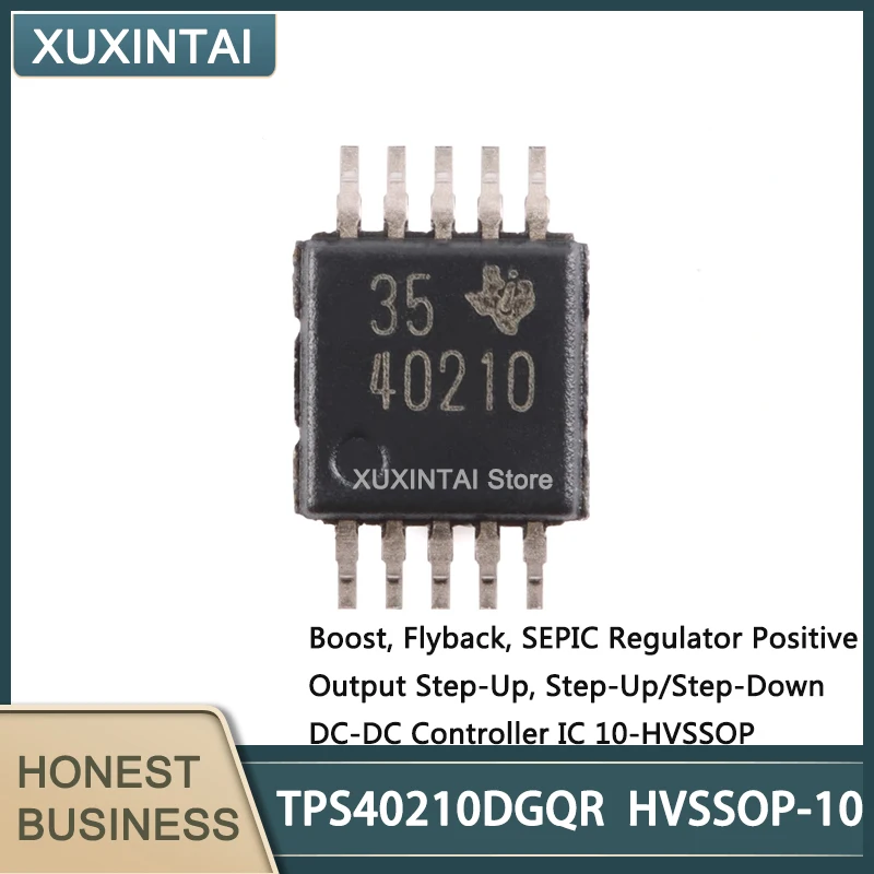 10Pcs/Lot   New Original  TPS40210DGQR  TPS40210 SEPIC Regulator Positive Output Step-Up, Step-Up/Step-Down DC-DC Controller IC