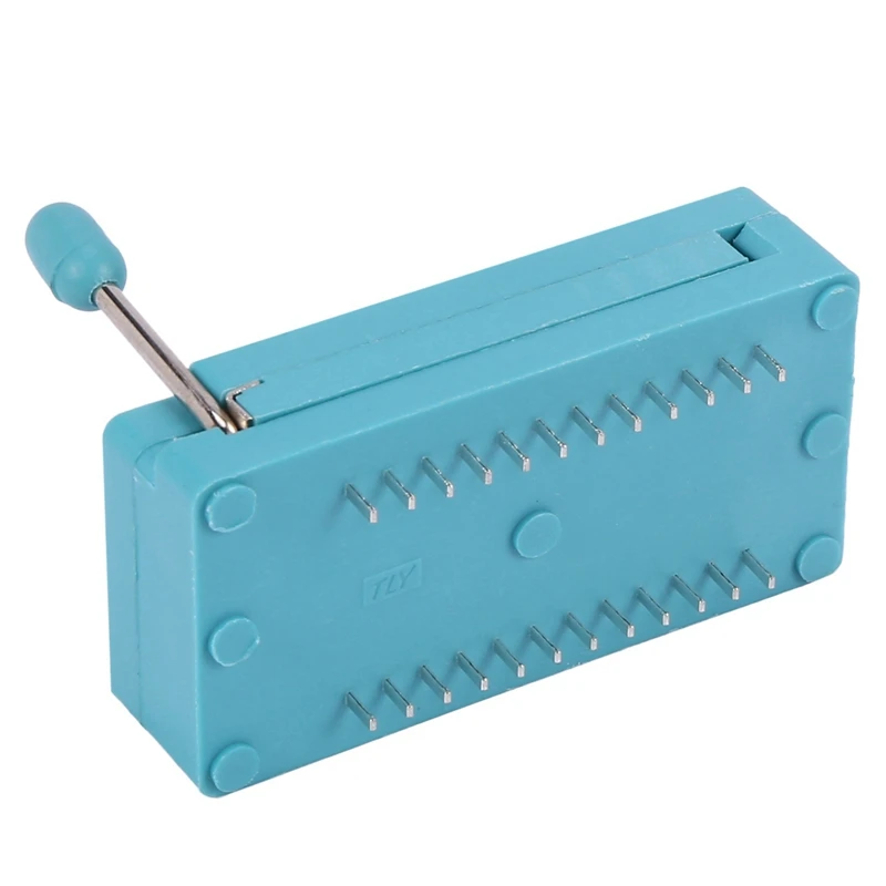 A003 18 piezas Universal 14/16/18/24/28/40 pines IC prueba Universal ZIF Socket mejoras para el hogar