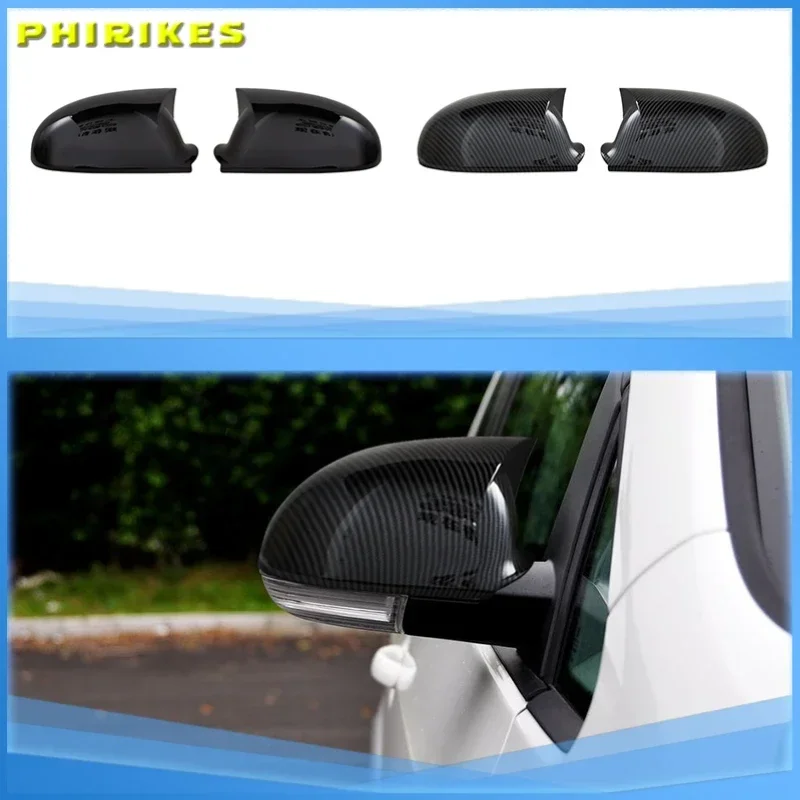 For Volkswagen Golf 5 MK5 GTI Jetta 5 Passat B6 B5.5 Side Wing Mirror Covers Caps For VW Sharan Golf 5 6Plus Variant EOS