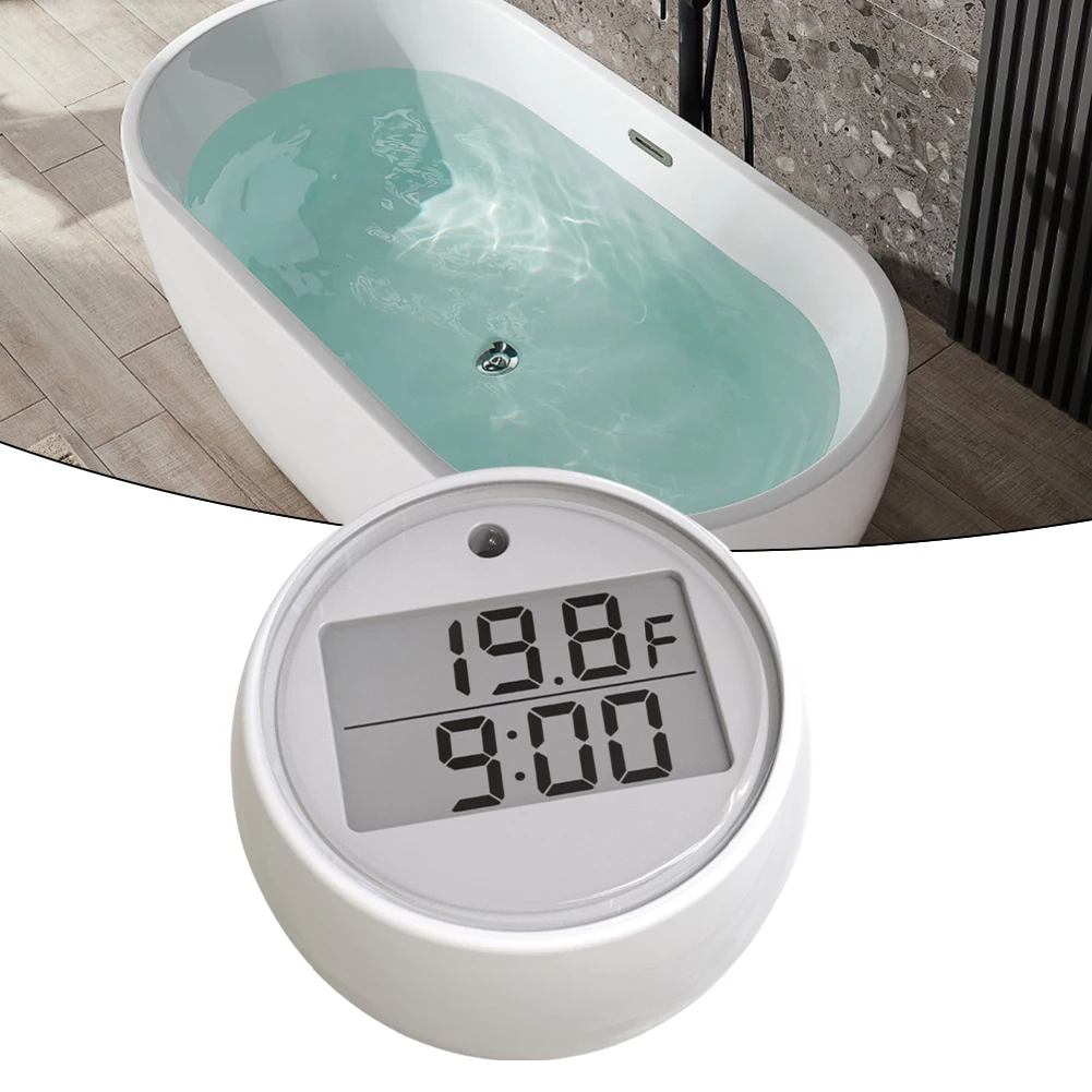 Floating Water Thermometer Ice Bath Thermometer With Timer Automatic Ice Bath Water Thermometer Home Supplies