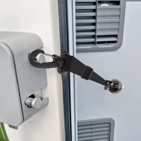 Door Retainer Strap - Stop Caravan &amp; Motorhome Doors Flying Shut in the Wind