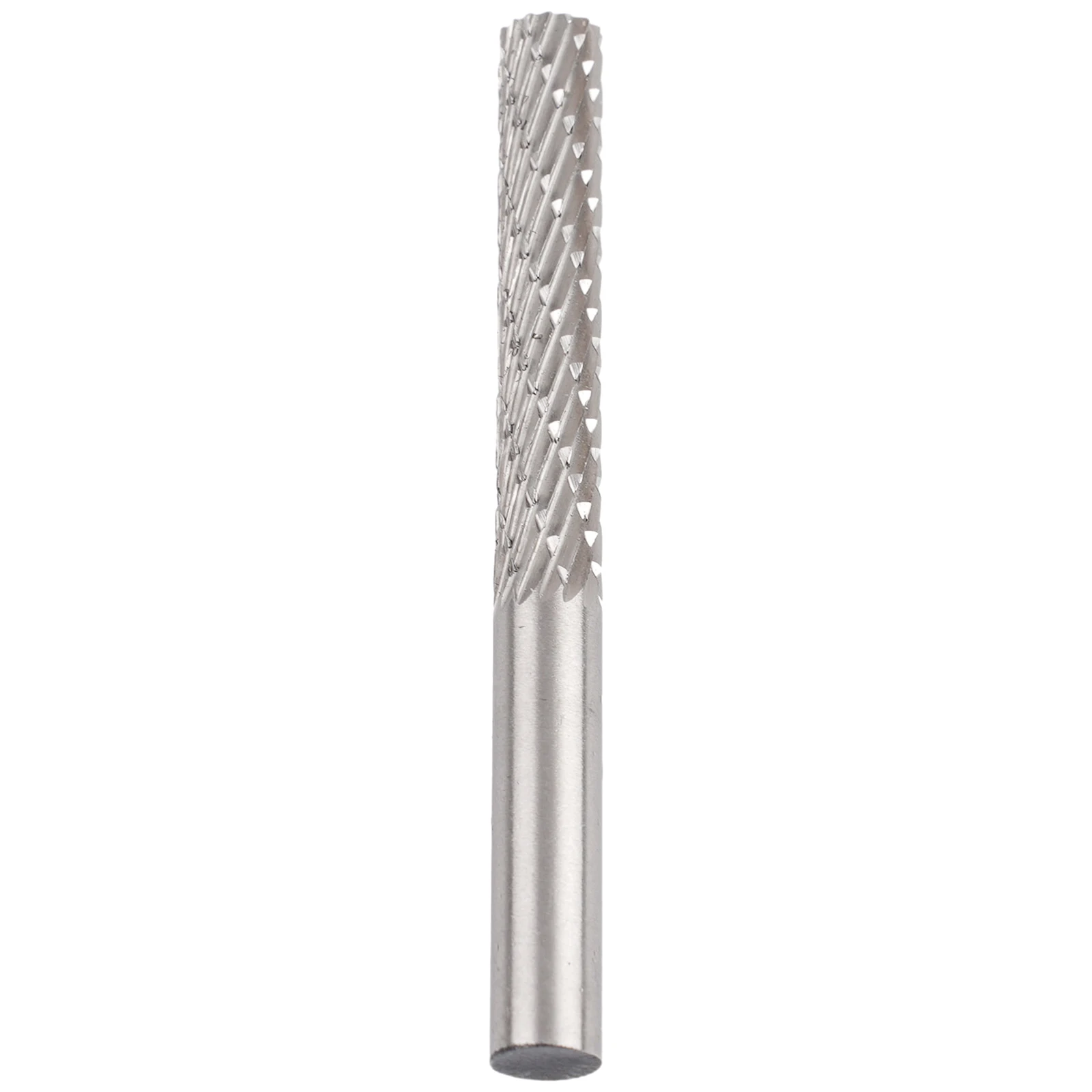 HSS Rotary Burr Tool Featuring 6mm Shank for Wood Carving Plastic Shaping Mahogany Detailing and Soft Metal Finishing