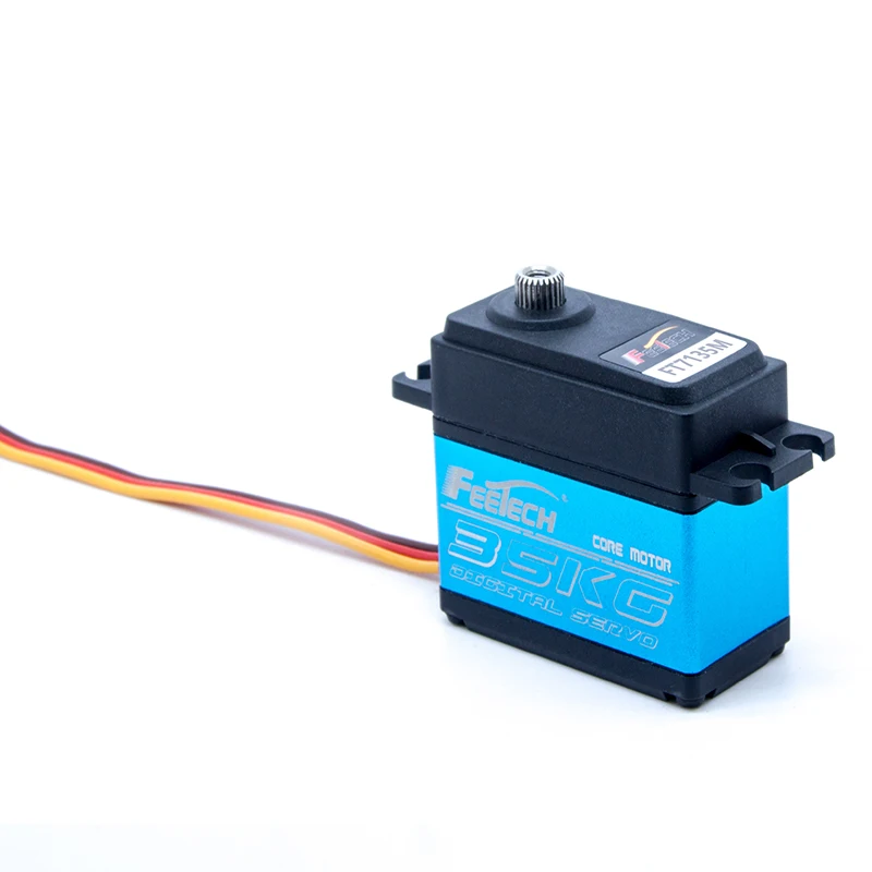 FT7135M أجهزة رقمية 35 كجم. سم عزم دوران عالي 6-8.4 فولت 180 °   معدات فولاذية لطائرات قارب روبوت سيارة RC مقاومة للماء