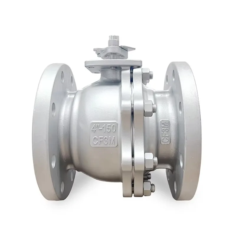 

CF3M Stainless Steel Flange Ball Valve Q41F-16P Manual Heavy Duty for High Temperature Media OEM Customizable