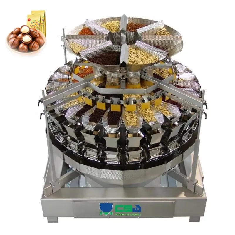 Automatic Vegetable Weighing Packing Machine Ziplock Bag Packing Machine with Sealing Machines Customized