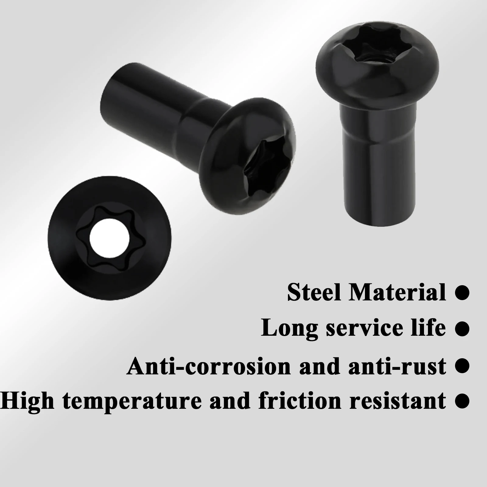 4Pcs Door Hinge Nuts for 2018-2023 Jeep Wrangler JL JLU Sport Sahara Freedom Rubicon Unlimited Gladiator 2/4-Doors Hinge Screws