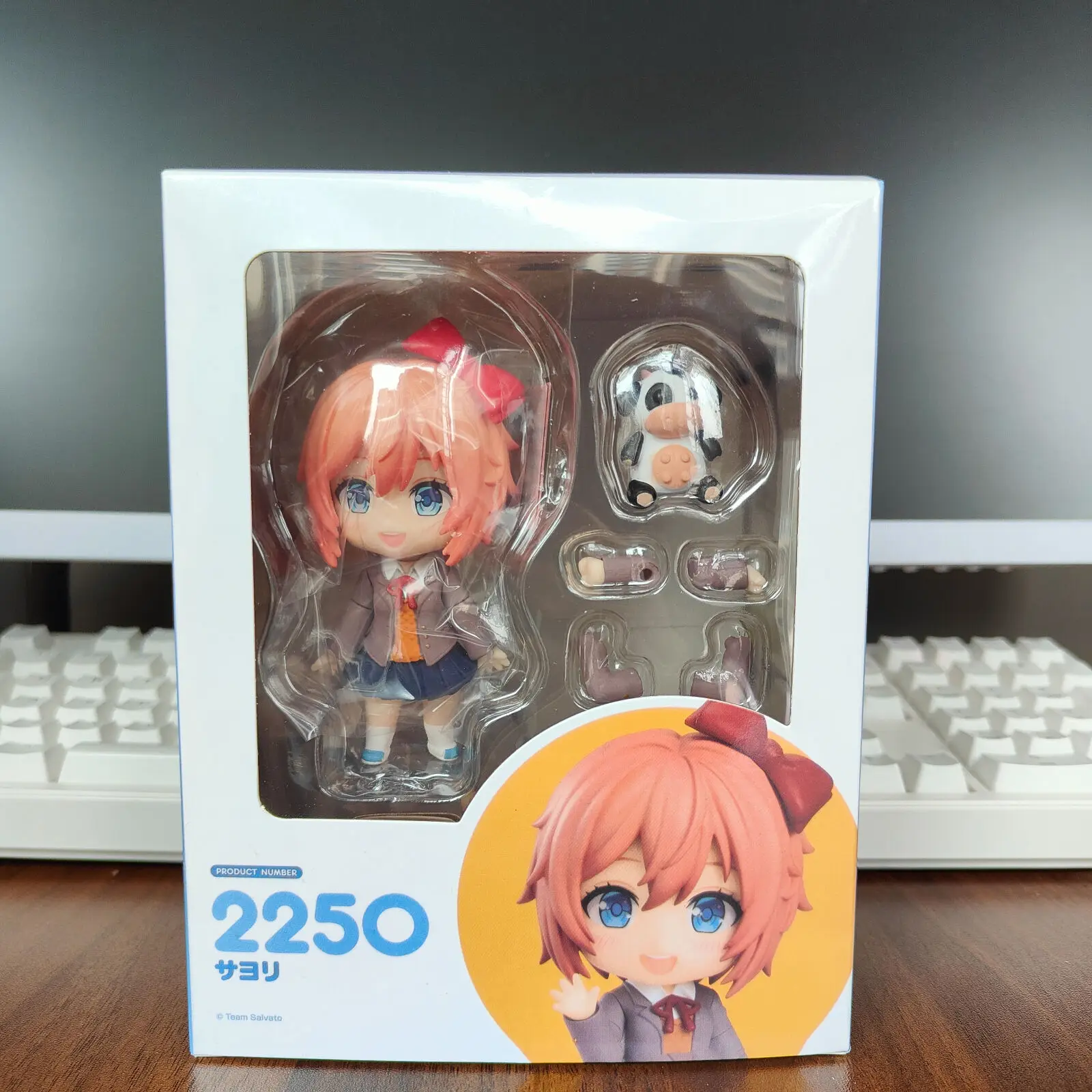 #2250 #2283 #1817 Doki Doki Literature Club Sayori Anime Girl Figure Yuri Action Figure Natsuki/Monika Figurine Model Doll Toys