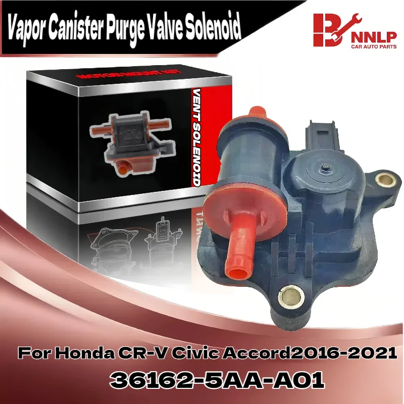 

Vapor Canister Purge Valve Solenoid 36162-5AA-A01 For Honda 2016-2021