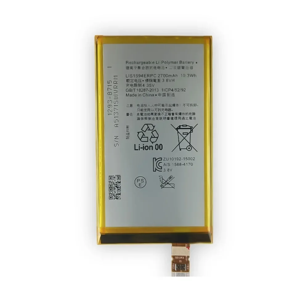 Original 2700mAh LIS1594ERPC Battery For SONY Xperia F5321 Z5C Z5 mini E5823 Z5 Compact Genuine C6 F3216 F3215 F3216Xc