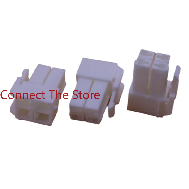 10PCS Connector HLP-04V Rubber Shell 4PIN 3.96mm Spacing Spot